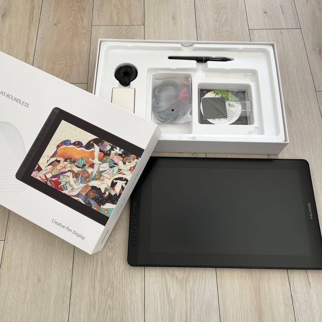 【液タブ】HUION Kamvas 16(2021)【PCでのお絵描きに】