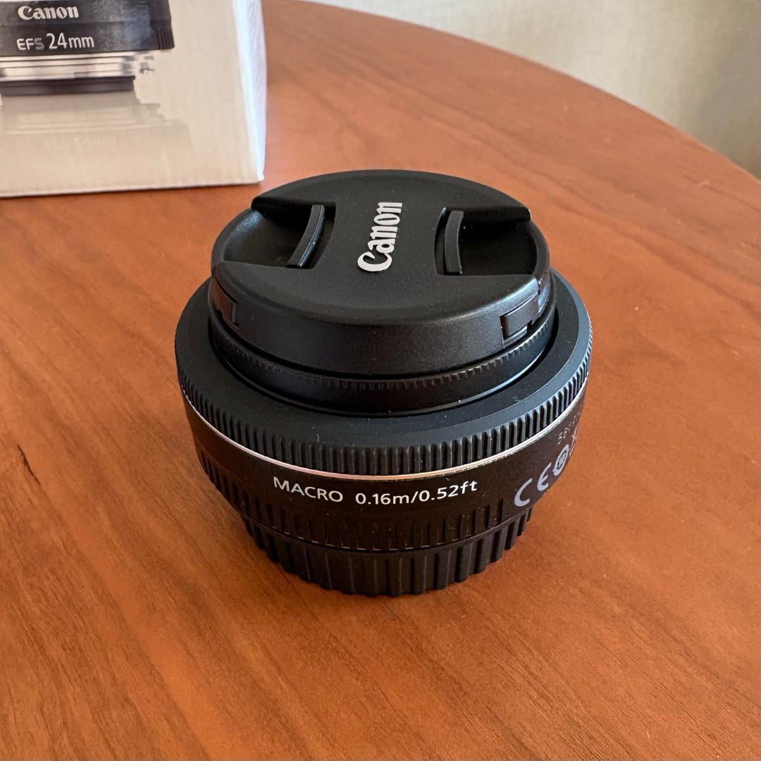 【新品同様】EF-S24mm F2.8 STM APS-C用 ブラック