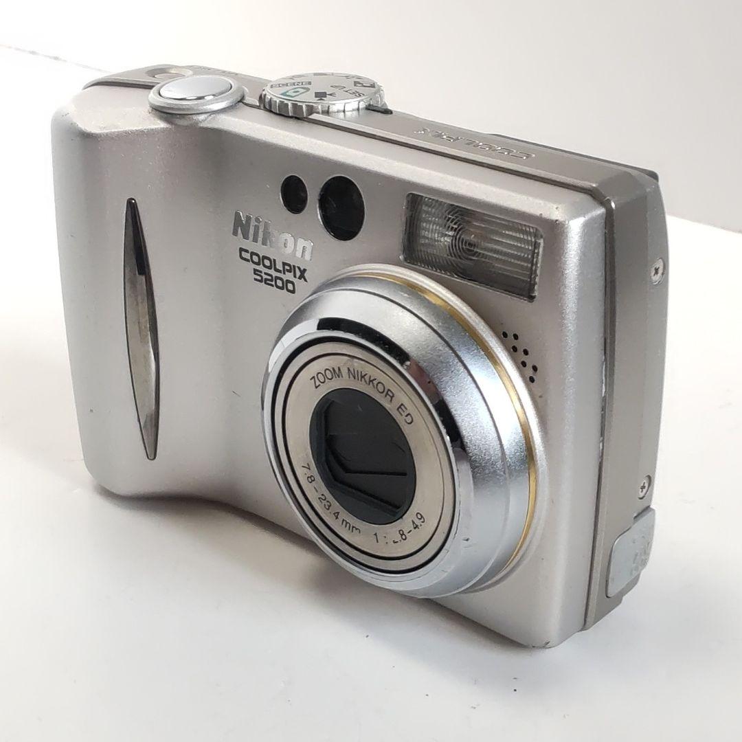 動作確認済み ニコン COOLPIX 5200 オールドコンデジ デジカメ