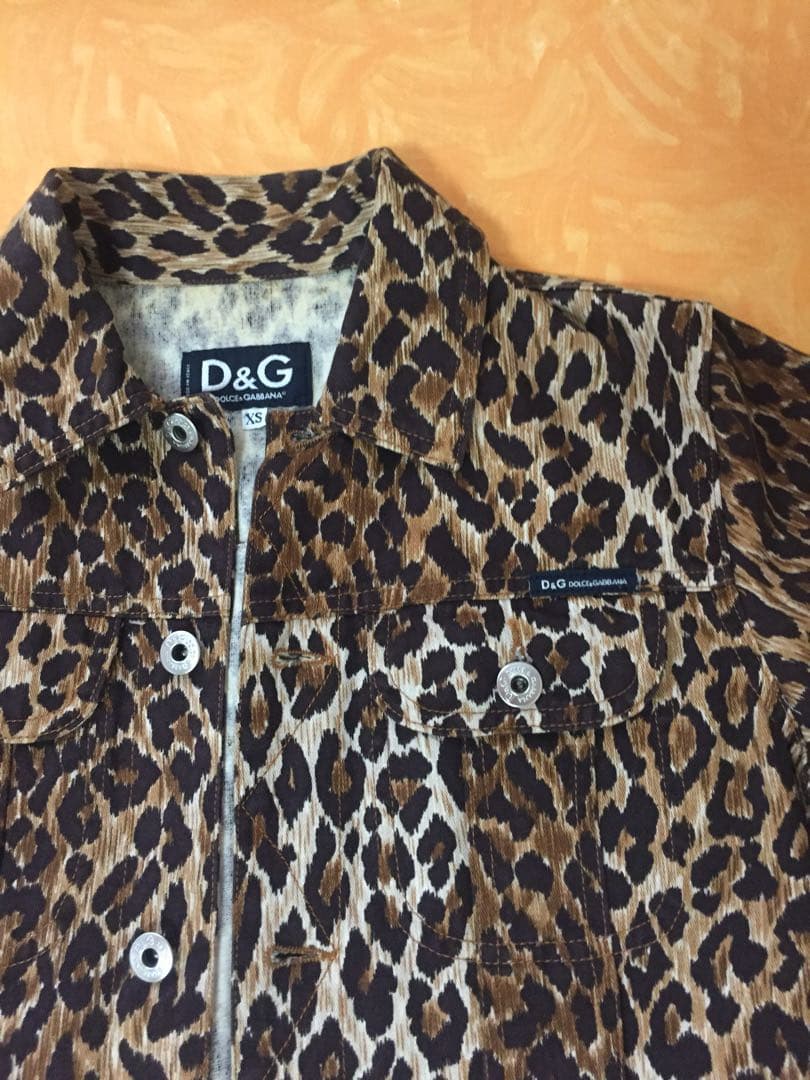D&G ヒョウ柄 Gジャン 美品