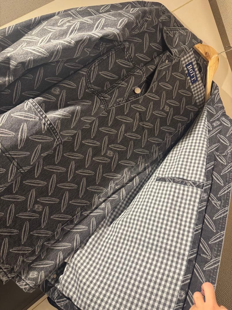 BoTT 24SS セットアップPlate Denim Jacket&pants