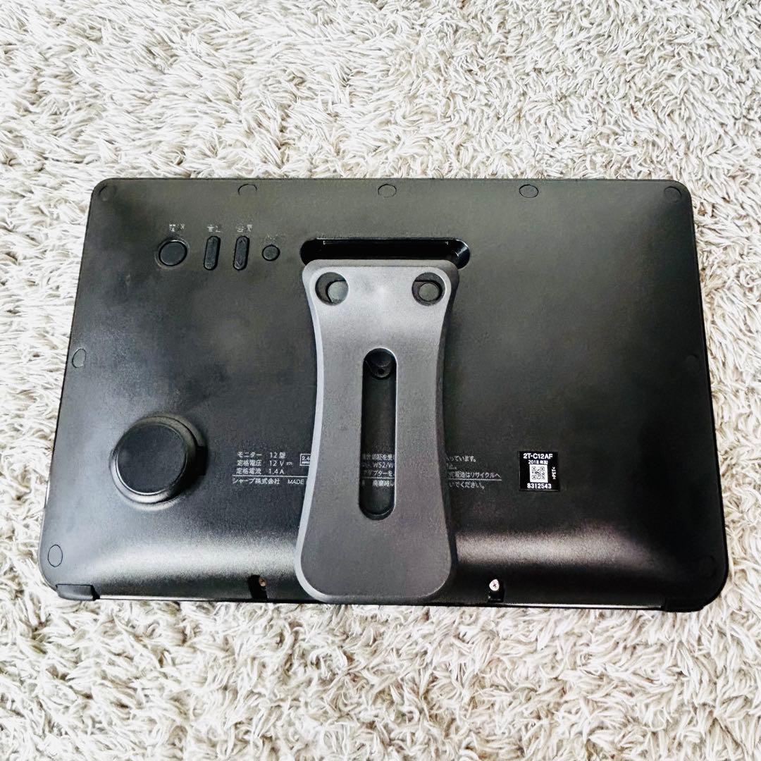 良品　シャープ　AQUOS　2T-C12AF　ポータブル液晶テレビ　防水