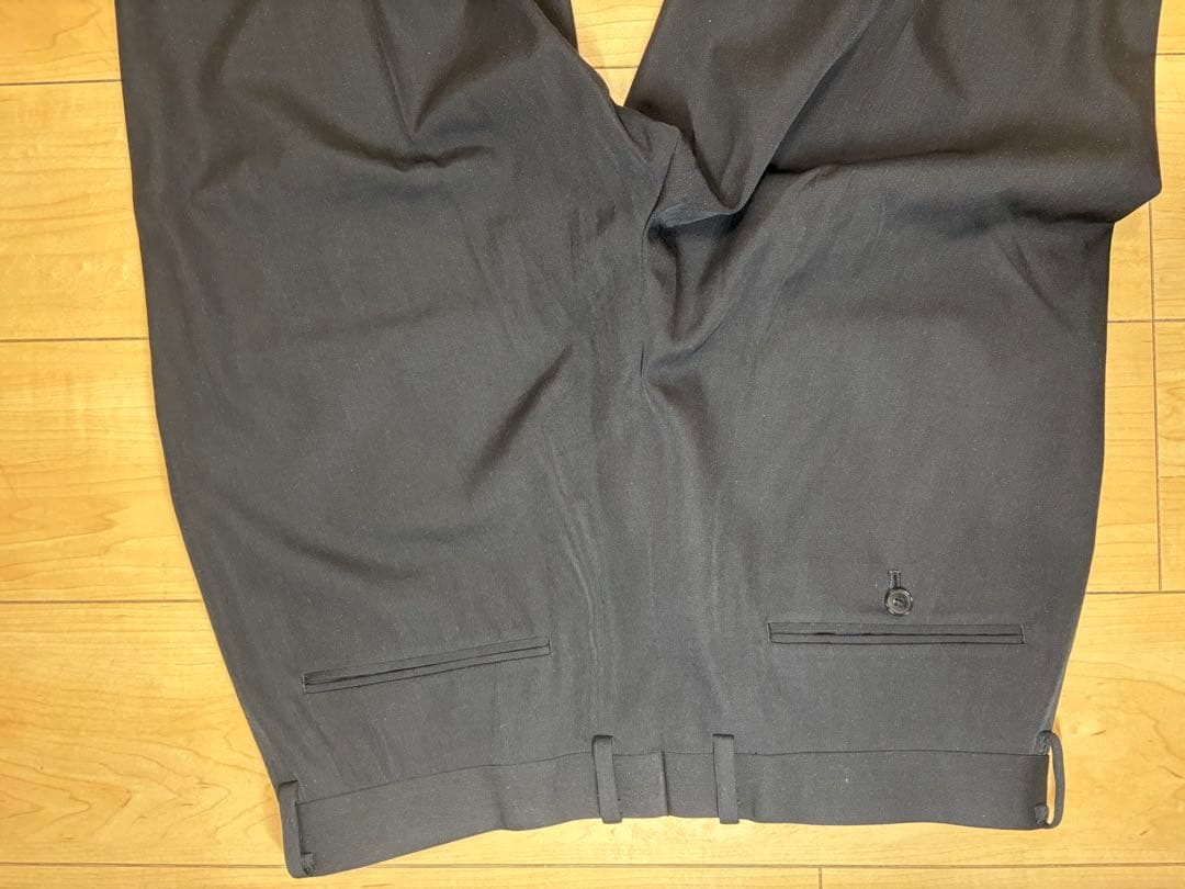 【極美品】 AURALEE スラックス サイズ5 ブラック 25AW