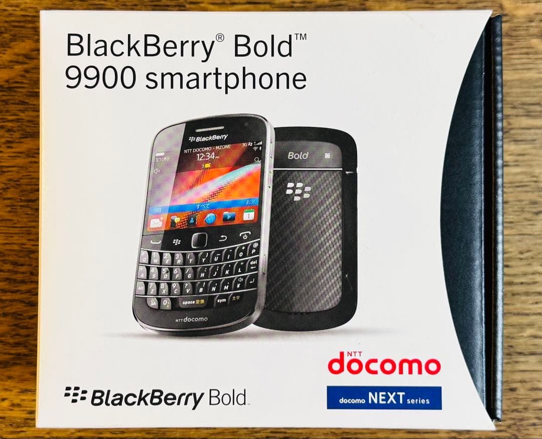 【未使用】 BlackBerry Bold 9900 black