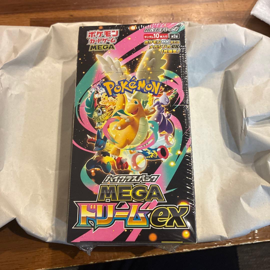 初版　ポケセン産　シュリンク付き　MEGAドリームex 1ボックス
