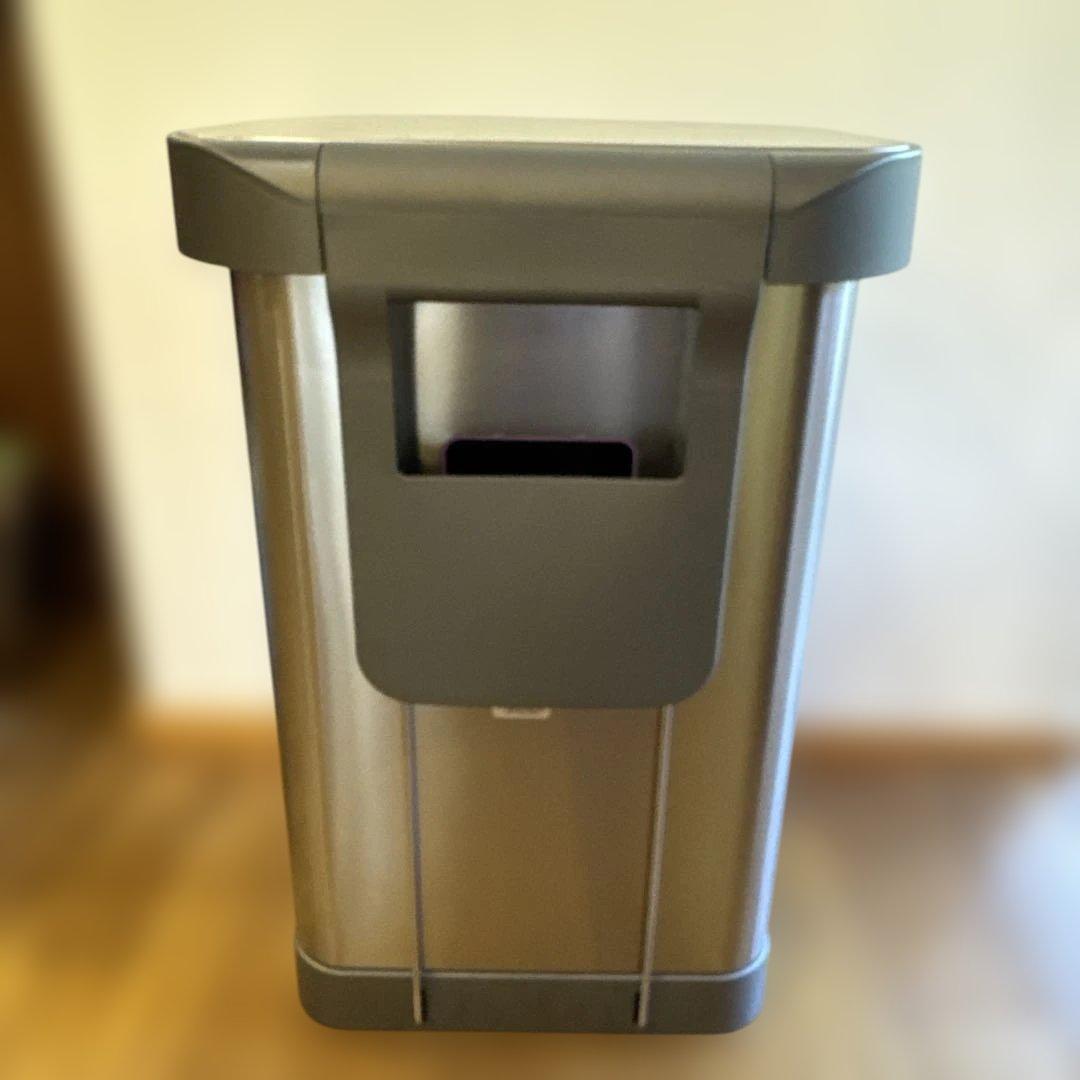 simplehuman ステンレススチール ごみ箱　45ℓ