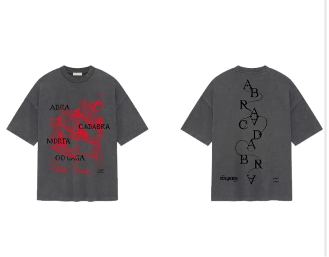 (新品)レディーガガ VIP Abracadabra Tシャツ S〜最安値〜