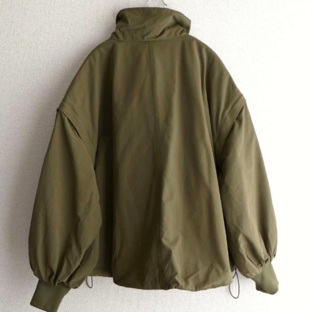 CIAOPANIC TYPY　マルチウェイ ミリタリー裾ドロストスタンドブルゾン