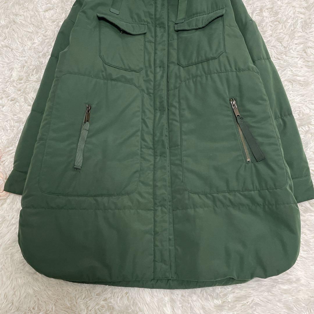 極美品♡ マックスアンドコー　モッズコート　グリーン　ボア　手洗い可　40