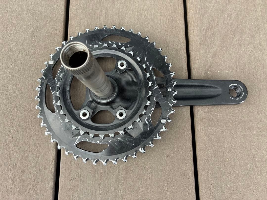 GRX RX400 170mm 10Sクランクセット