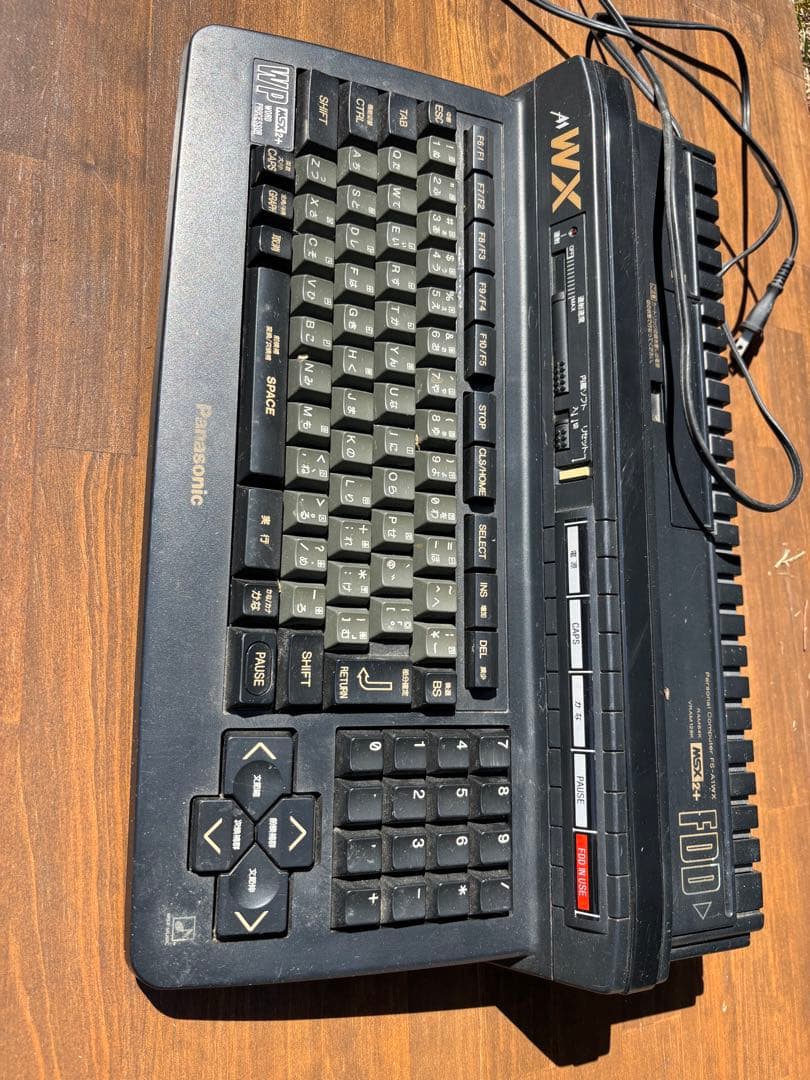 MSX2+本体のみ\\Panasonic FS-A1WX//ジャンク