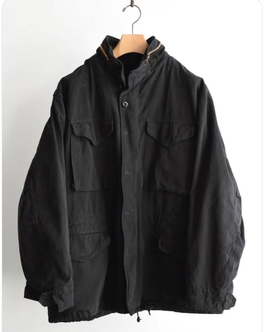 サイズ3 COMOLI 25AW 製品染M65ジャケット