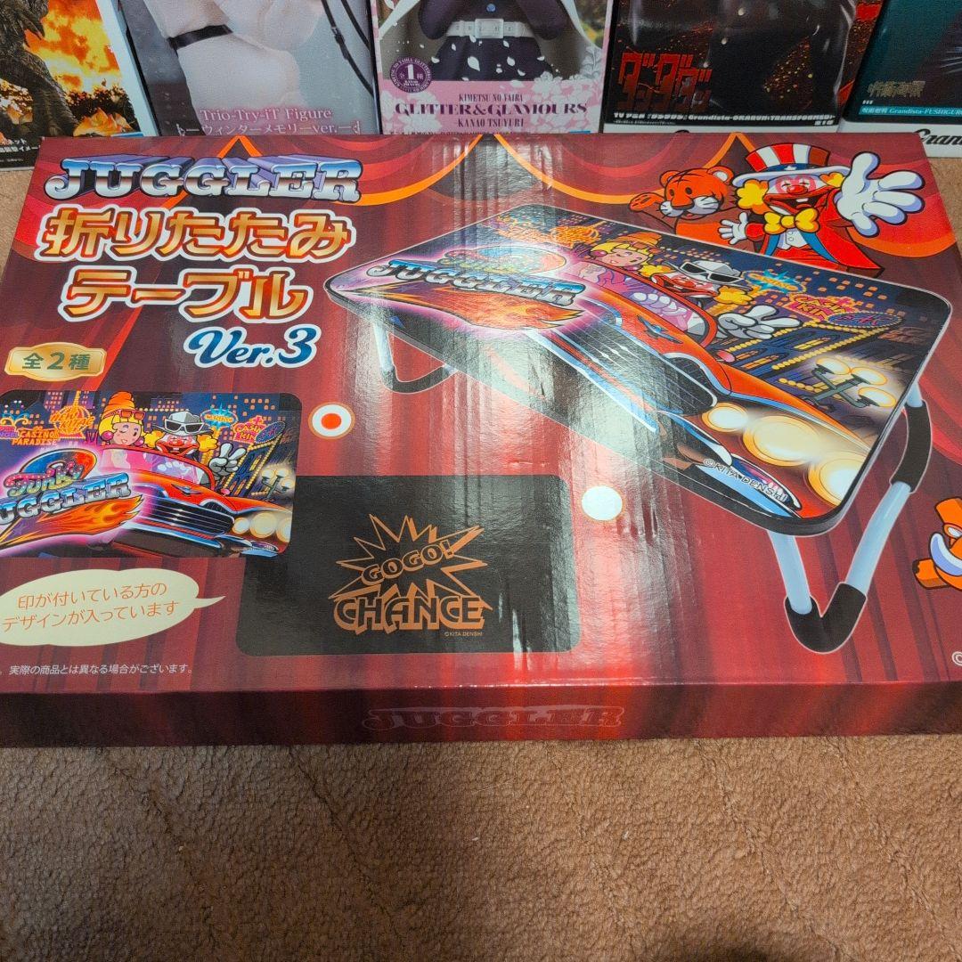 折りたたみテーブルとフィギュア20点セット