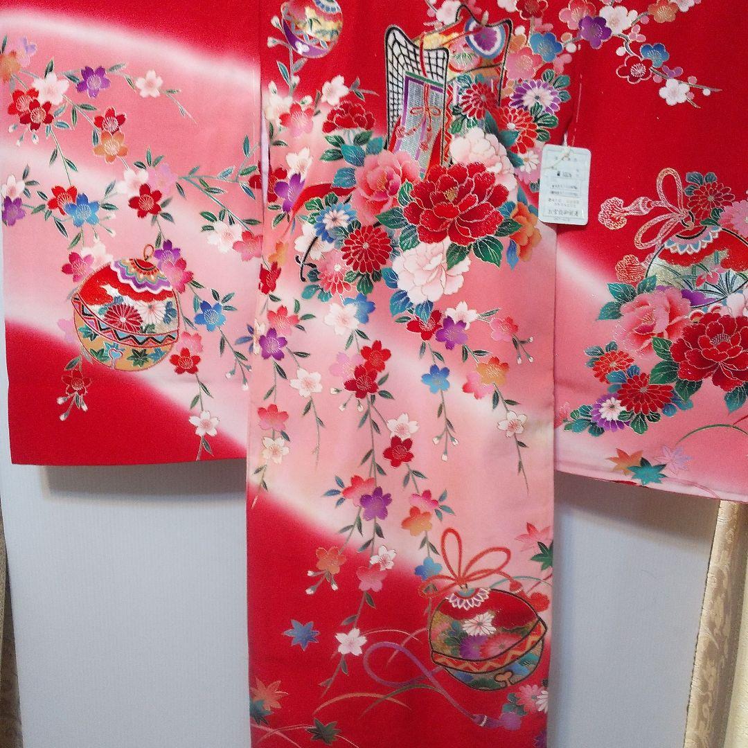 お宮参り お祝い着 女の子 正絹 未使用 No113