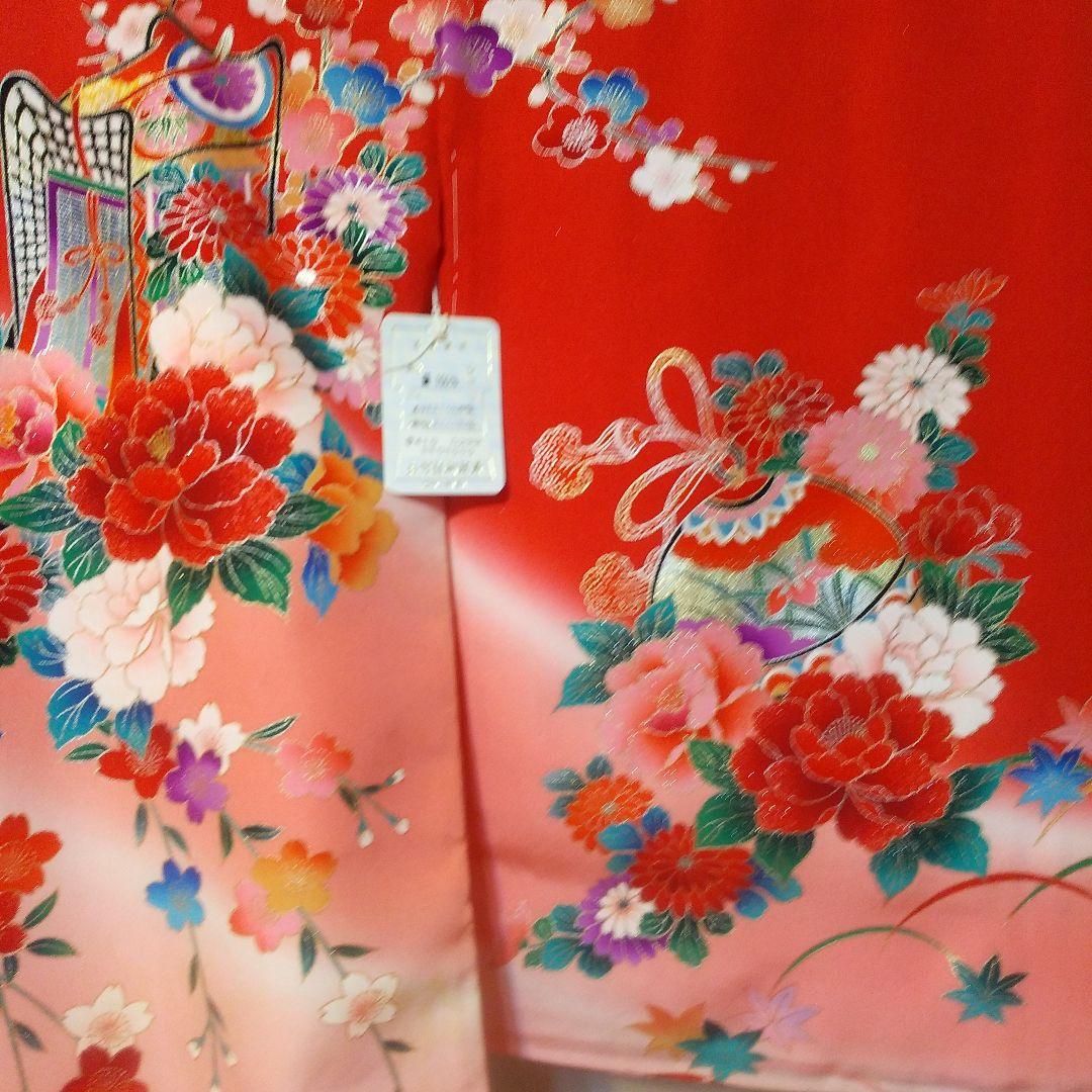 お宮参り お祝い着 女の子 正絹 未使用 No113