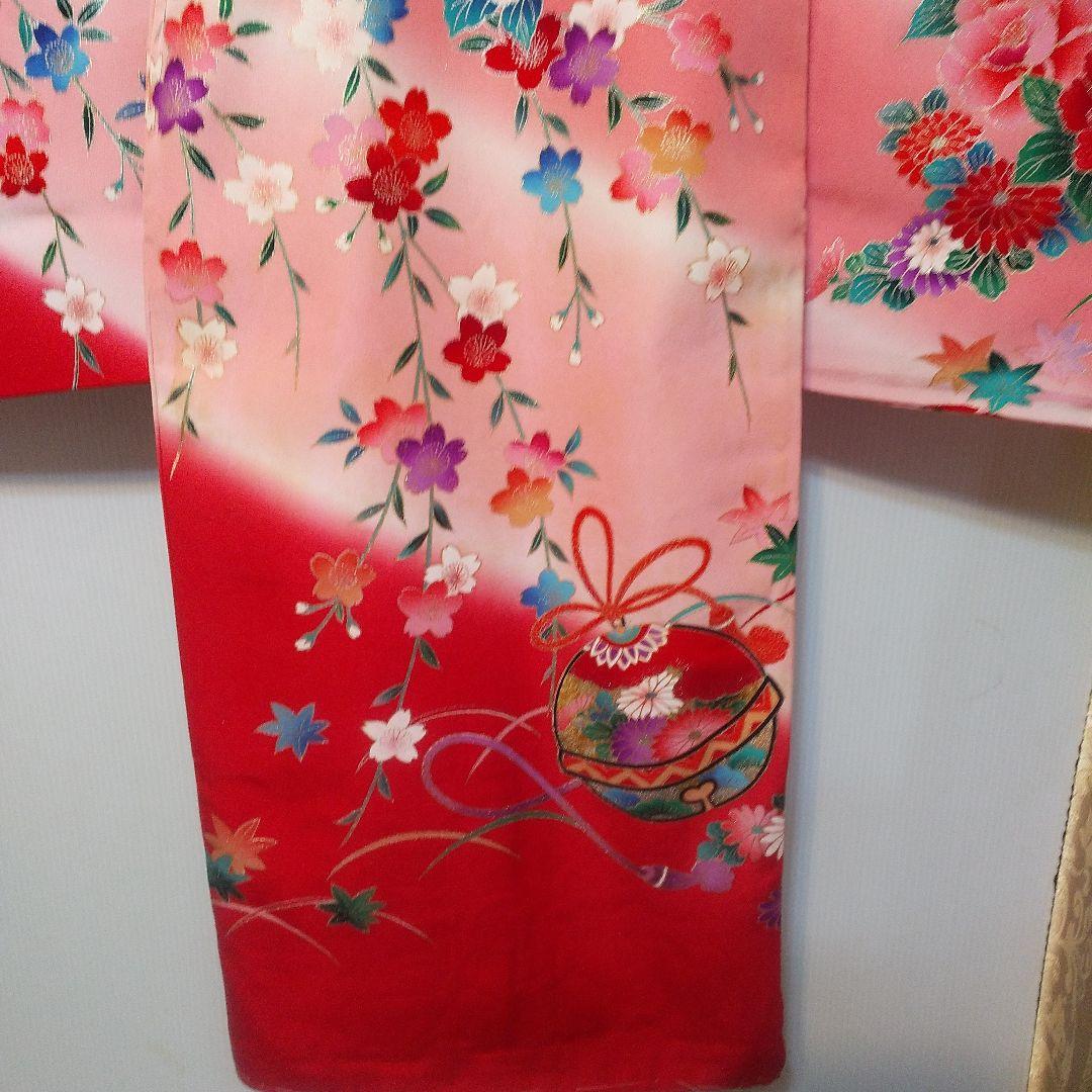 お宮参り お祝い着 女の子 正絹 未使用 No113