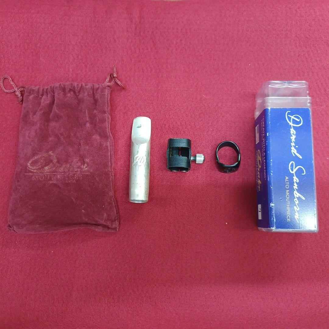 Drake David Sanbornモデル　#7 アルトサックスマウスピース