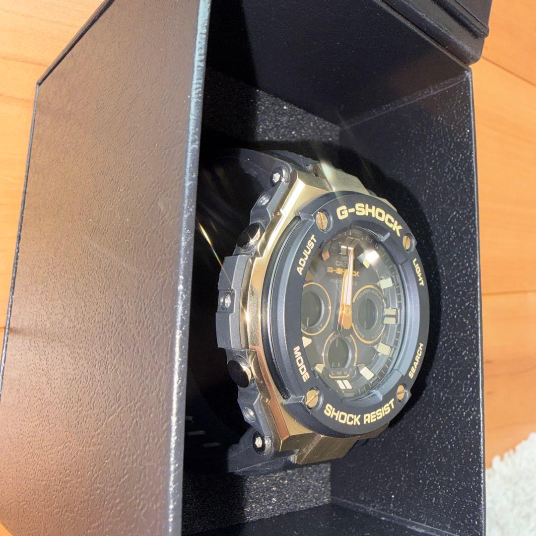 G-SHOCK GST-W300G 1A9JF ゴールド 電波ソーラー