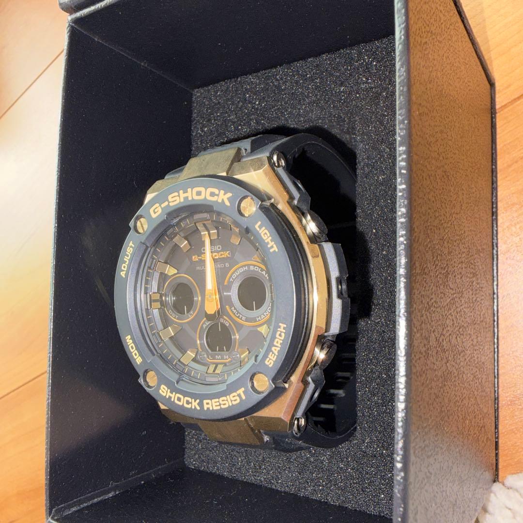 G-SHOCK GST-W300G 1A9JF ゴールド 電波ソーラー