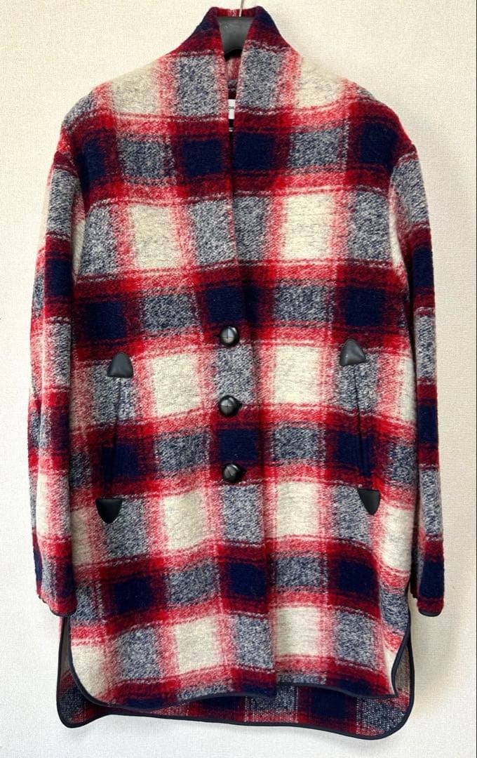 ISABEL MARANT ETOILE チェック柄コート 美品
