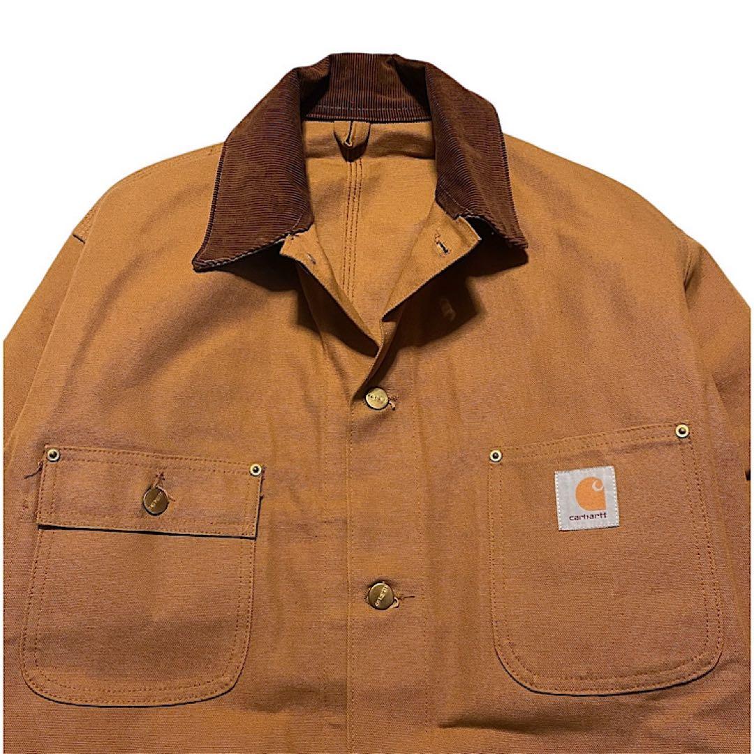 デッドストック 90s カーハート ミシガンチョアコート ビンテージカバーオール