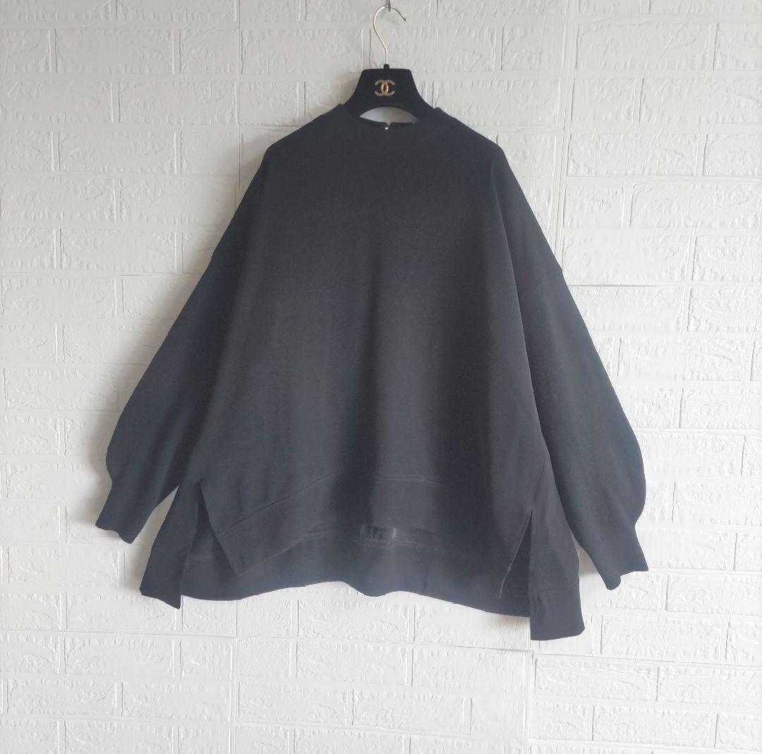 ENFOLD エンフォルド　異素材　ドッキング　ブラウス　ニット　トップス