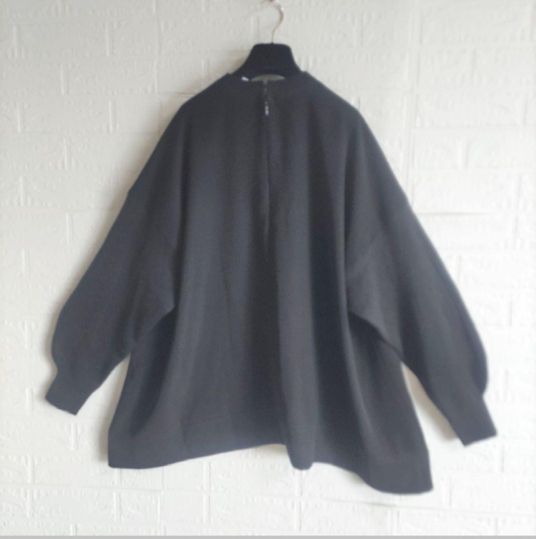 ENFOLD エンフォルド　異素材　ドッキング　ブラウス　ニット　トップス