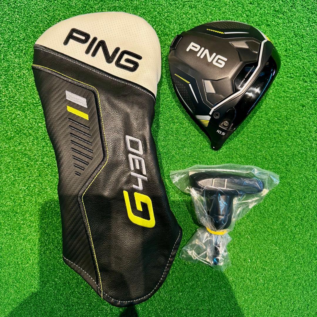 【美品】PING G430 10K 10.5° ヘッド単品/カバー・レンチ付