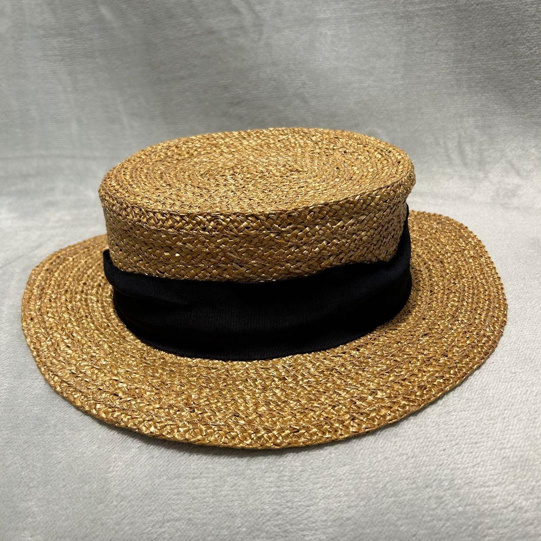 AKIO HIRATA PARIS アキオヒラタ ストローハット 麦わら帽子