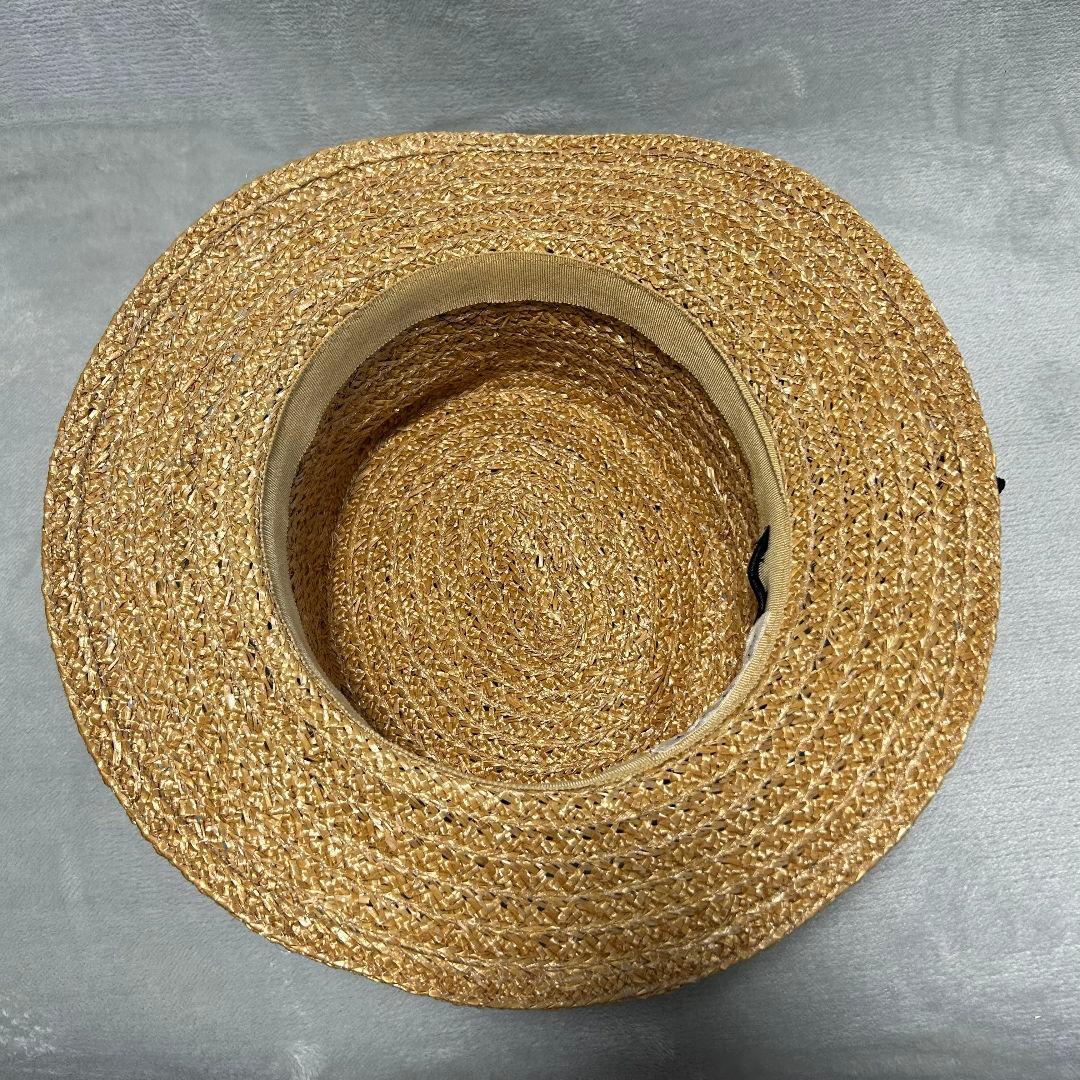 AKIO HIRATA PARIS アキオヒラタ ストローハット 麦わら帽子