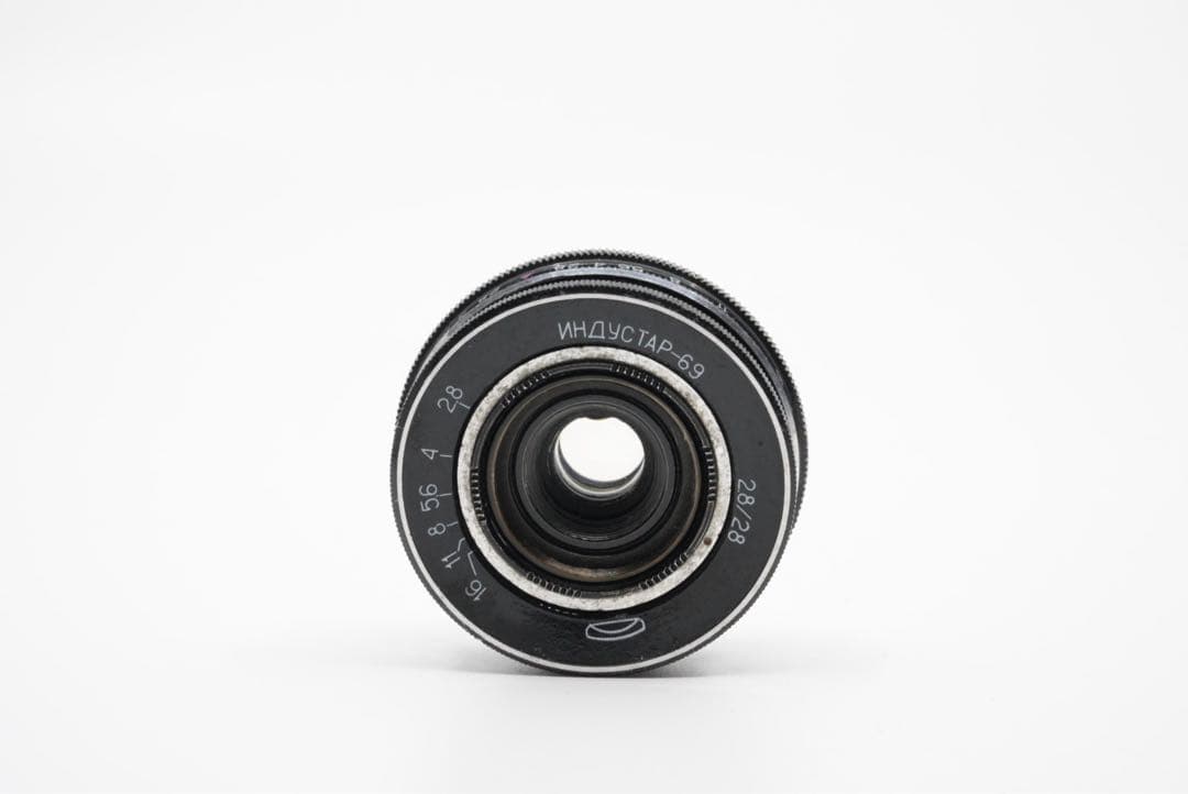 分解清掃済 industar-69 28mm f2.8 L39 M39 1