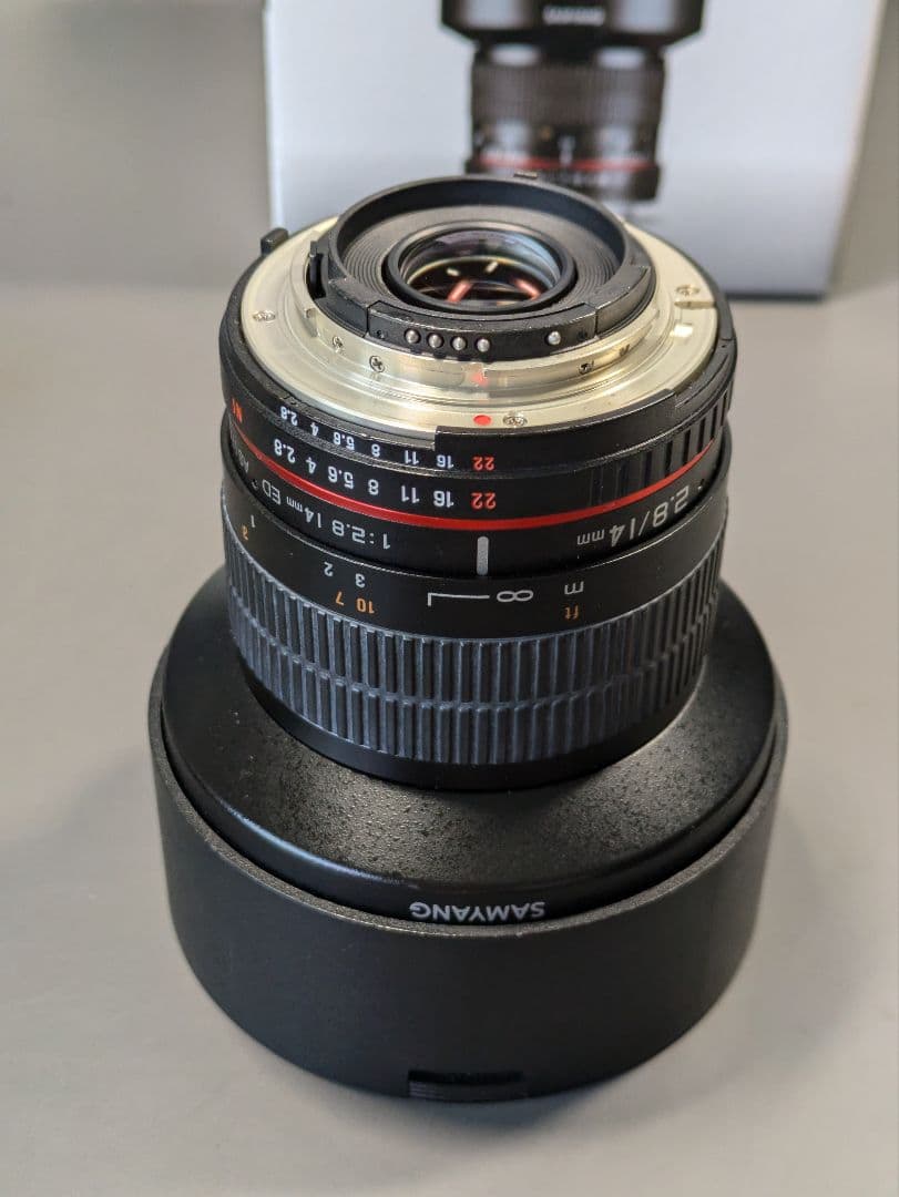 SAMYANG 1:2.8 14mm ED AS IF UMC Fマウント