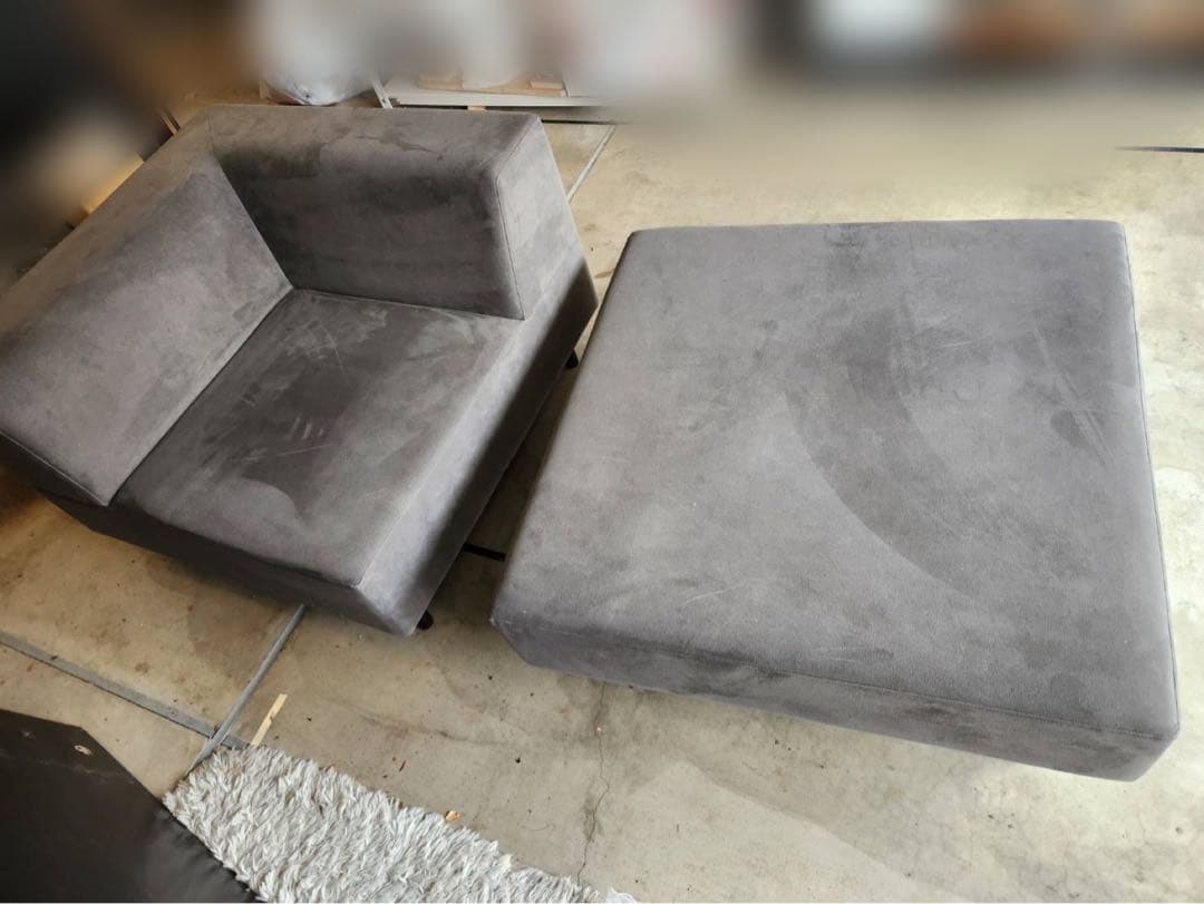 FLANNELSOFAフランネルソファ PIVOコーナーソファ+オットマンセット