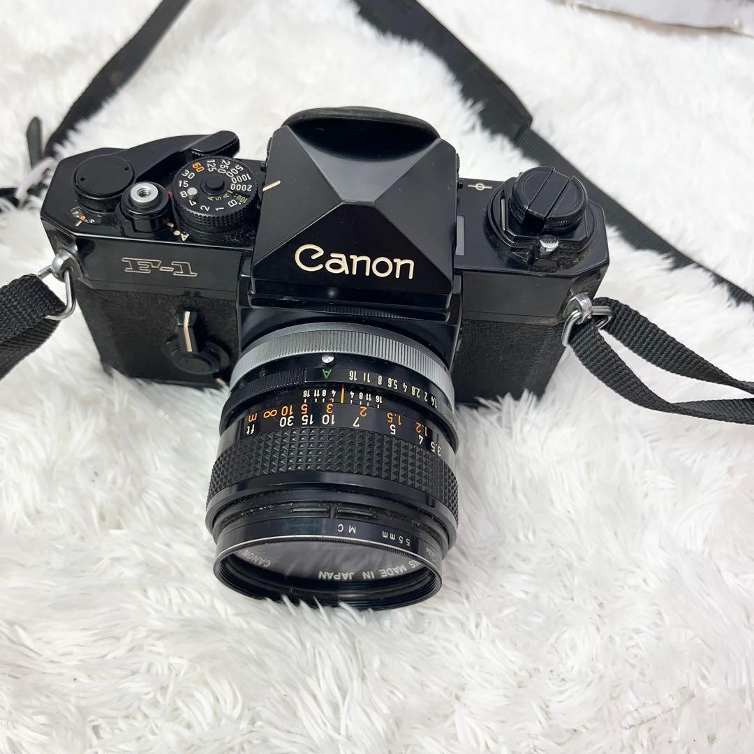 フィルム一眼レフカメラ Canon F-1 FD 50mm f/1.4レンズ