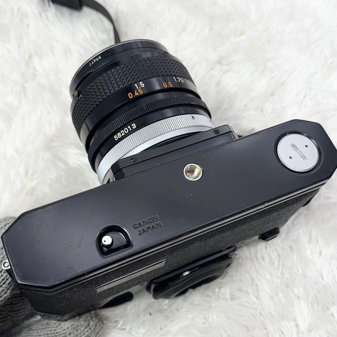フィルム一眼レフカメラ Canon F-1 FD 50mm f/1.4レンズ