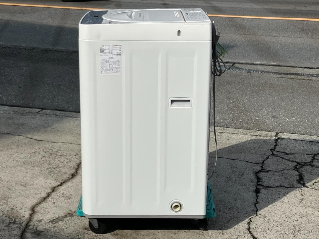 愛知岐阜/送料込★美品★シャープ5.5kg洗濯機 ES-GE5C-W　2019年
