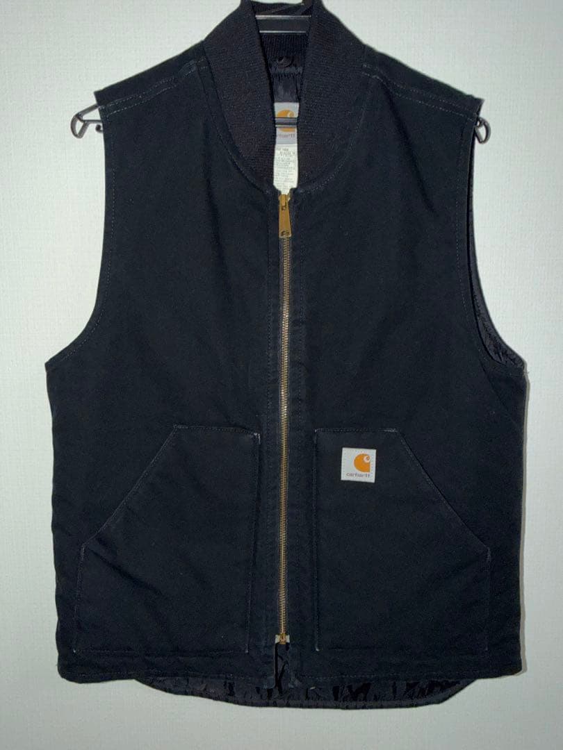 Carhartt BLK ブラックベスト　ダッグ生地