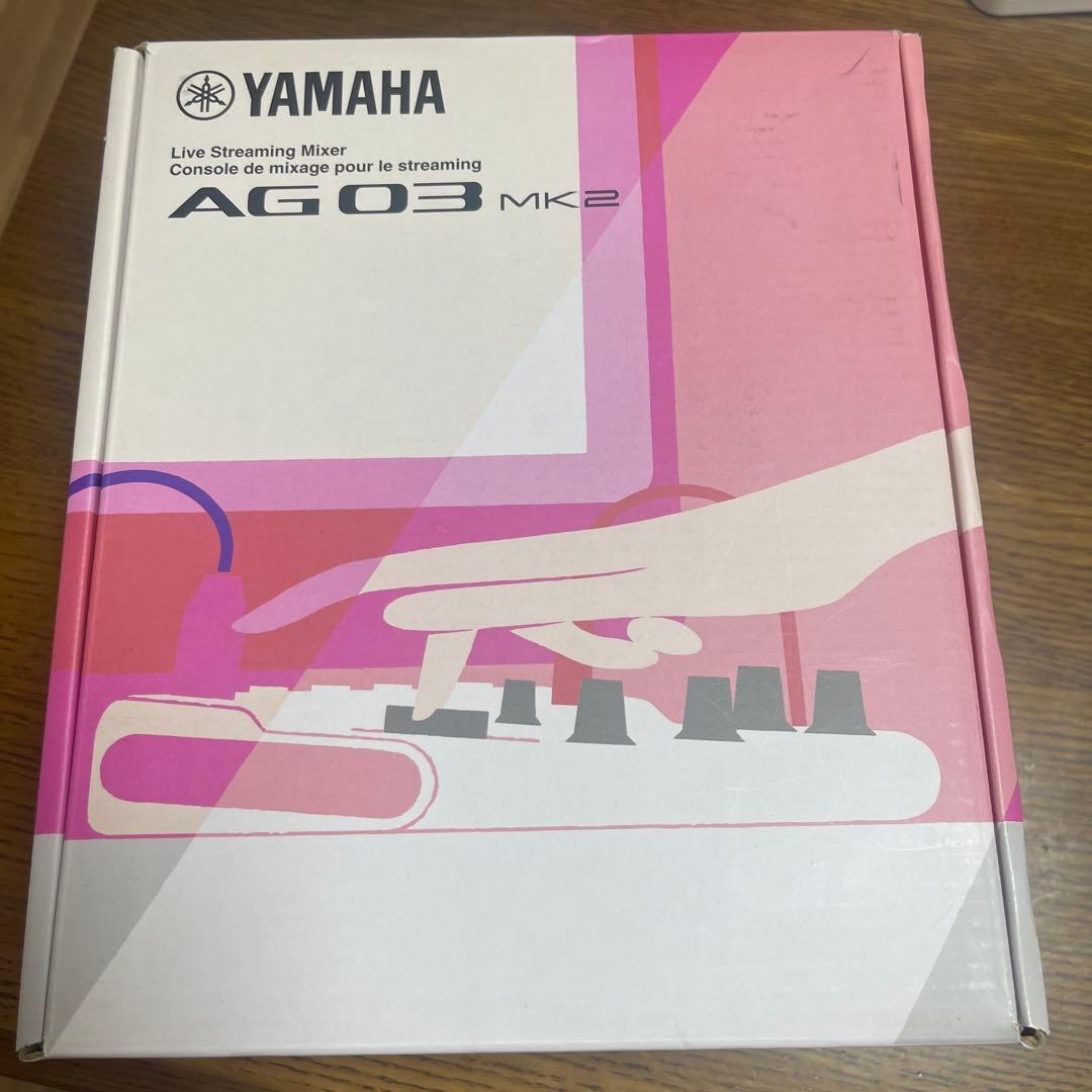 YAMAHA AG03 MK2 ライブストリーミングミキサー