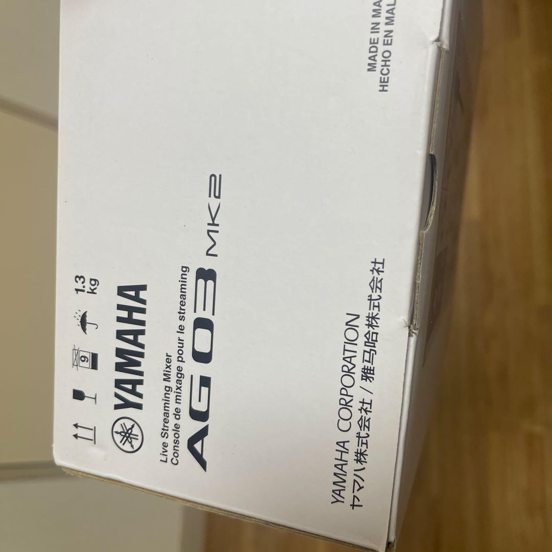 YAMAHA AG03 MK2 ライブストリーミングミキサー