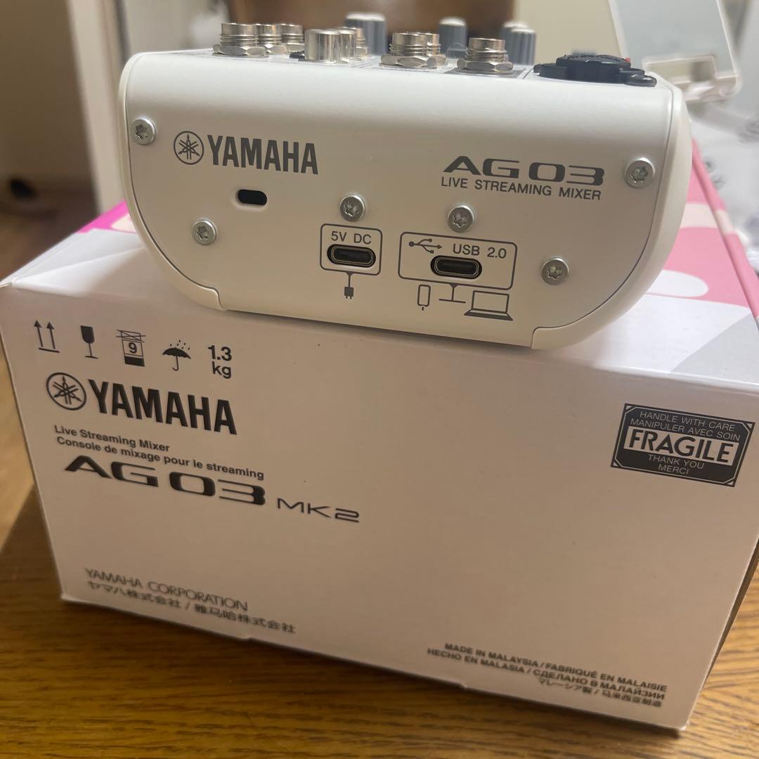 YAMAHA AG03 MK2 ライブストリーミングミキサー