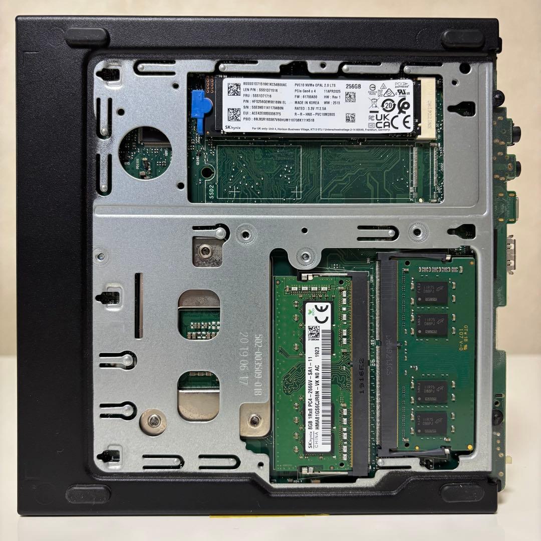 Windowsデスクトップ Lenovo ThinkCentre M720q Tiny Core i5
