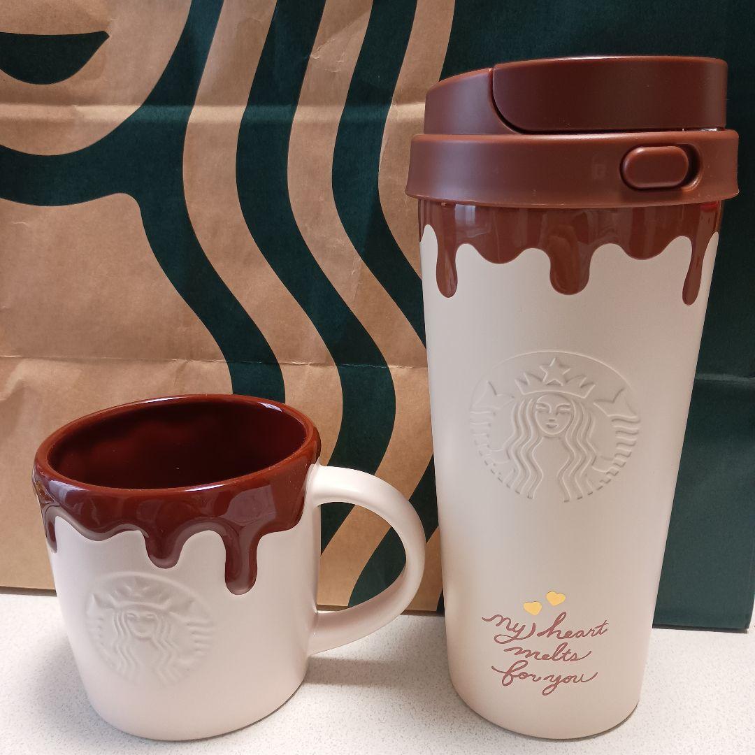 バレンタイン2026ステンレスTOGOボトルチョコレート　　Starbucks