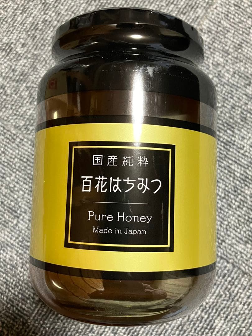 純粋はちみつ 1000g x 4本