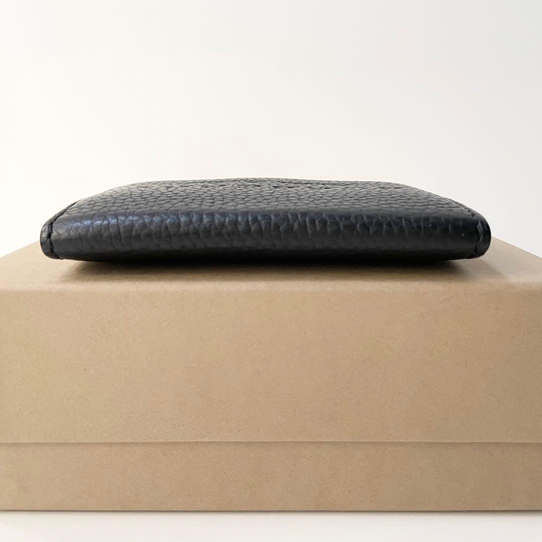 BURBERRY バーバリー カードケース 名刺入れ 型押し ロゴ ほぼ新品