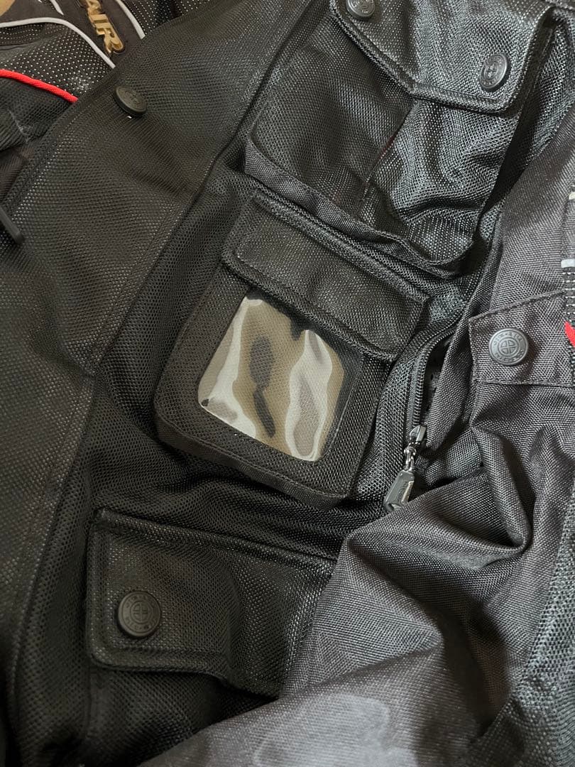 HIT AIR バイクジャケット ブラック