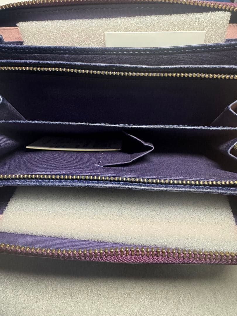 sybilla シビラ カミーノ ラウンドファスナー 長財布 パッチワーク