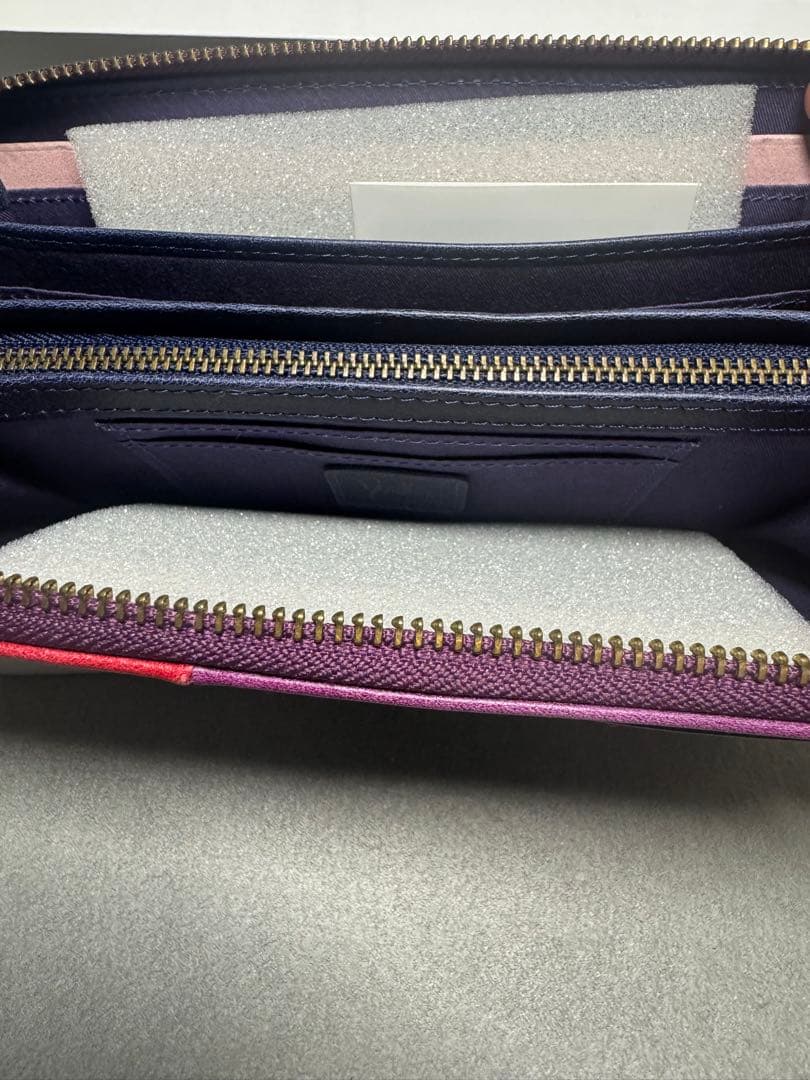 sybilla シビラ カミーノ ラウンドファスナー 長財布 パッチワーク