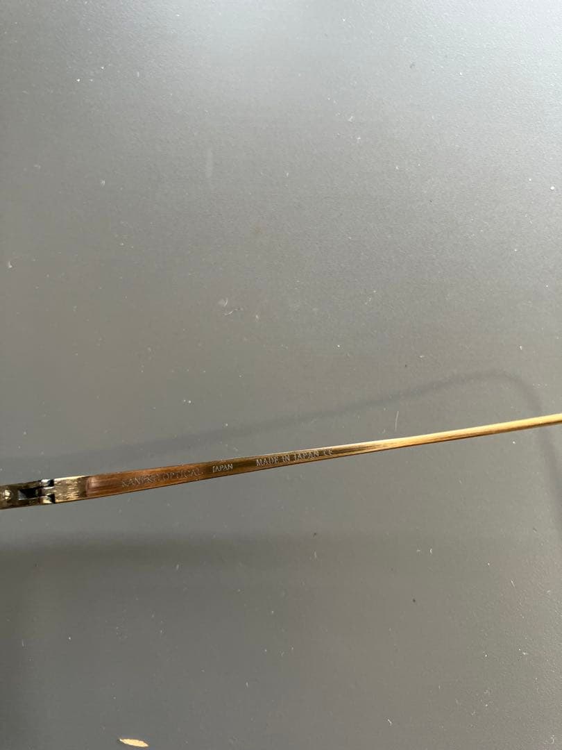 金子眼鏡　クリップオン 付き サングラス