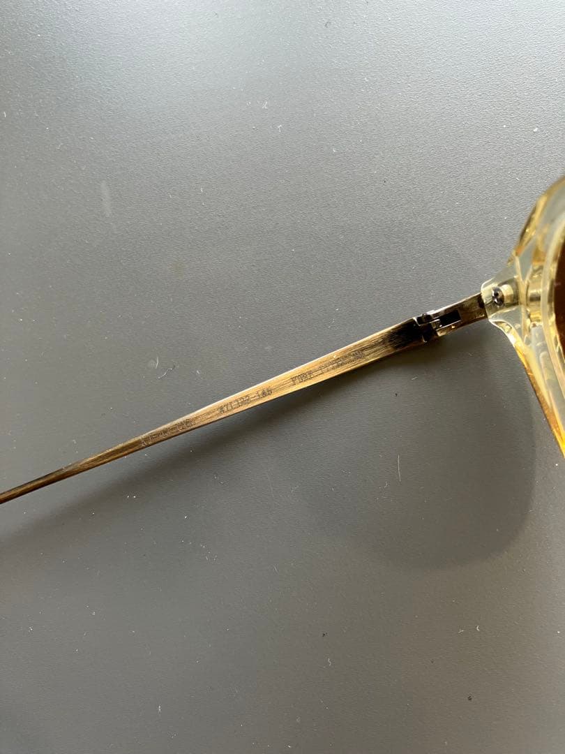 金子眼鏡　クリップオン 付き サングラス