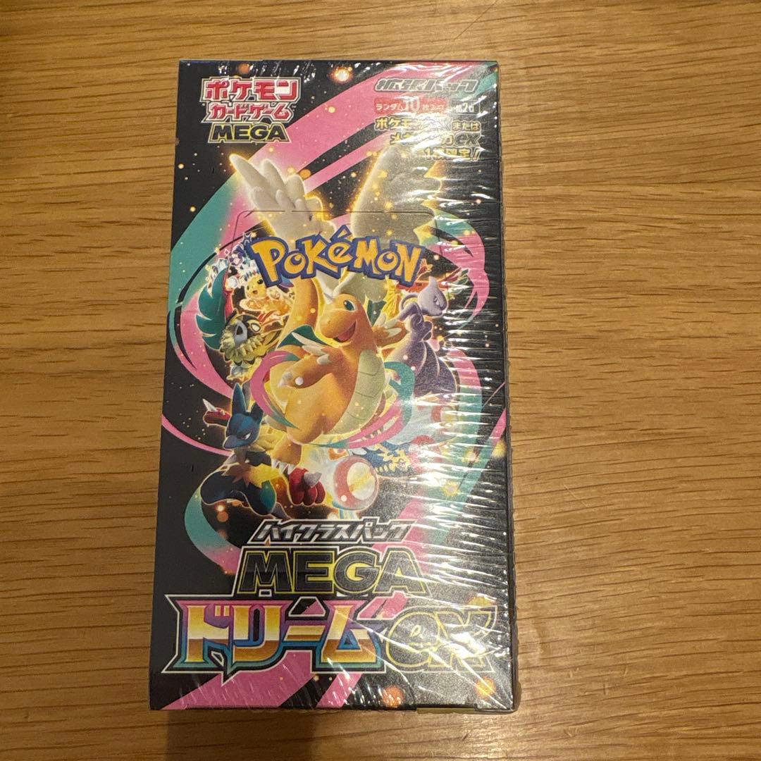 MEGAドリームex シュリンク付き1box　ポケカ